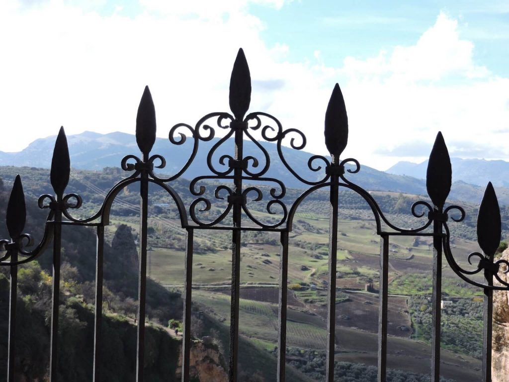 Clôture forgée pour cette belle villa