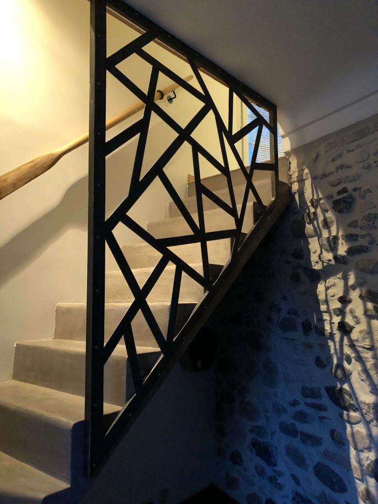 Garde corps découpe plasma